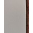 Tischplatte GetaLit® HPL trapezförmig 490(385) x 465 mm Stärke 10 mm weiß