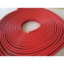 1m Rehau Handlauf Kunststoffhandlauf Treppenhandlauf Signalrot 308 matt PVC 40x8