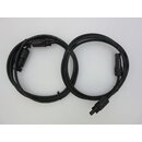 2 x 2 m Verlängerungskabel schwarz m. MC4 Stecker...