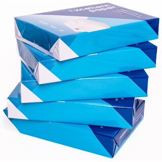 Professionelles Kopierpapier A4, 2500 Blatt, 80g/m, hochwei