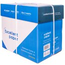 Professionelles Kopierpapier A4, 2500 Blatt, 80g/m², hochweiß