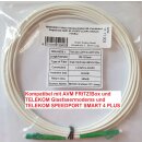 RIMANDIS® 5 Meter Glasfaserkabel LWL-Patchkabel Singlemode G657.A2 LC/APC-LC/APC Telekom FritzBox